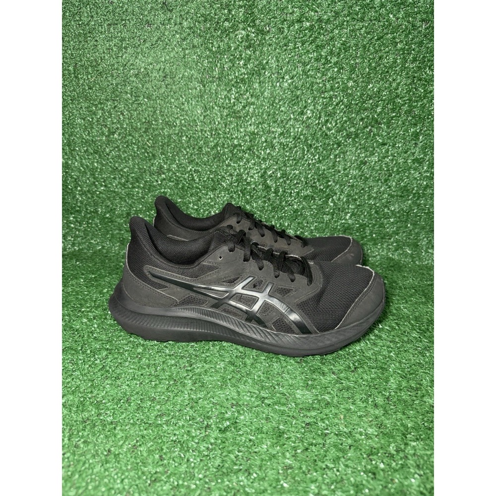 ASICS Jolt 4 Mens Size 8.5 Triple Black Running Shoes Comfort Sneakers 1011B603